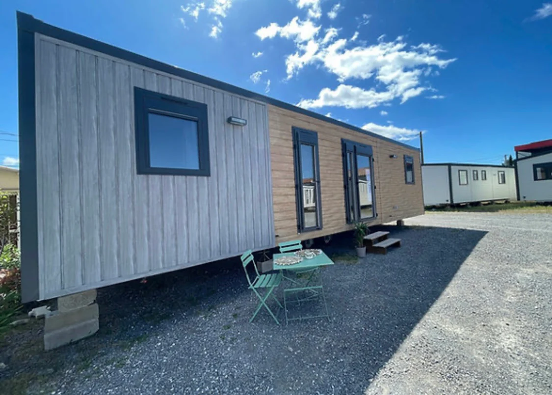 Case mobili (40 m²) con 3 camere da letto