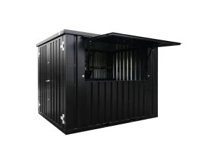 Contenedor Barra Desmontable XL 3 x 2 Metros Negro RAL 9005