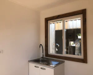 Cabaña 6×2,5mt / 1 Habitación