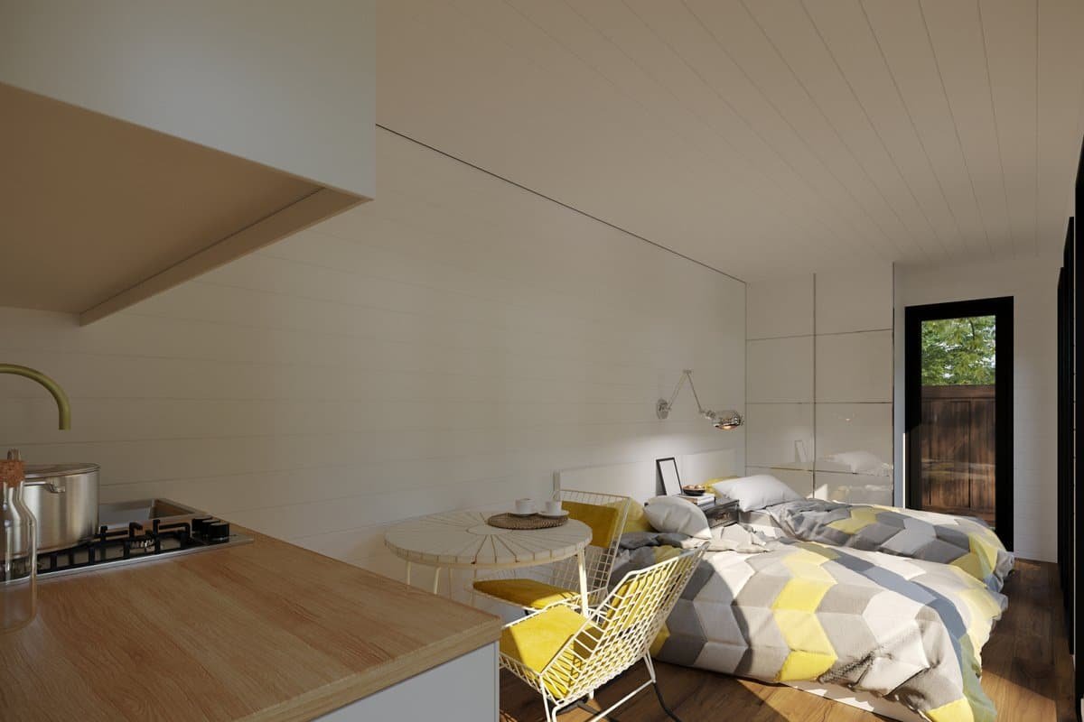 V4" 6X2M CONTÊINER CASA DE JARDIM - Imagen 4